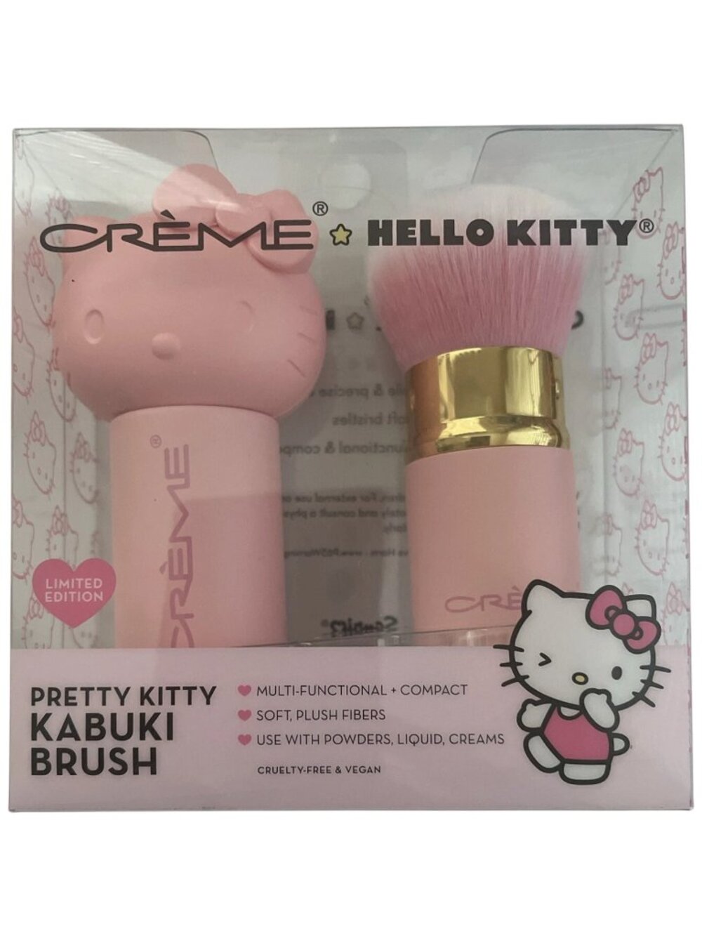 NEW the Creme Shop x Hello Kitty Kabuki Brush